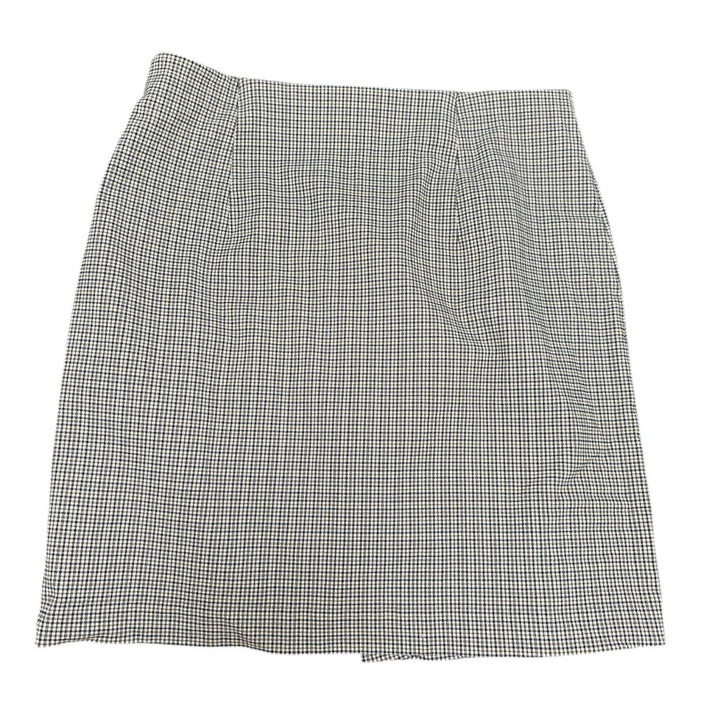 Dynamite A-Line Plaid Skirt with Buttons Academia - Picture 3 of 10